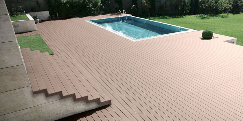 WPC as decking material